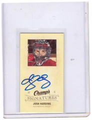 2009-10 Upper Deck Champ's Mini Signatures Auto #CS-JH Josh Harding